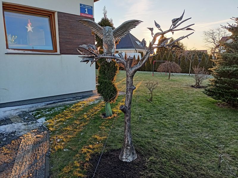 Ogrodzenie ze stali węglowej