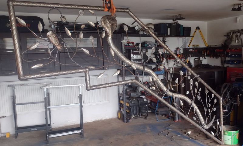 Ogrodzenie ze stali węglowej