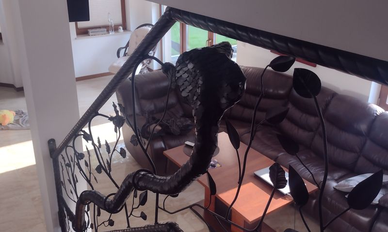 Ogrodzenie ze stali węglowej