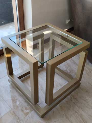 Metaloplastyka - stół